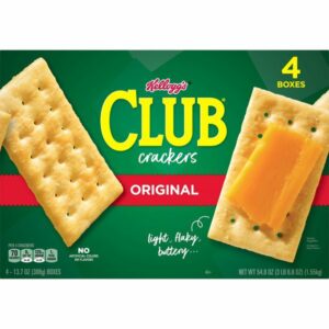 Keebler Club Crackers, 4 x 13.7 oz