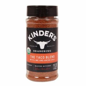 Kinder’s Organic The Taco Blend Seasoning, 10 oz
