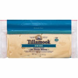 Tillamook Sliced Swiss Cheese, 32 oz