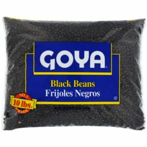 Goya Dry Black Beans, 10 lbs