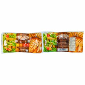 Tru Grill Grilled Chicken Strips, 2 x 16 oz